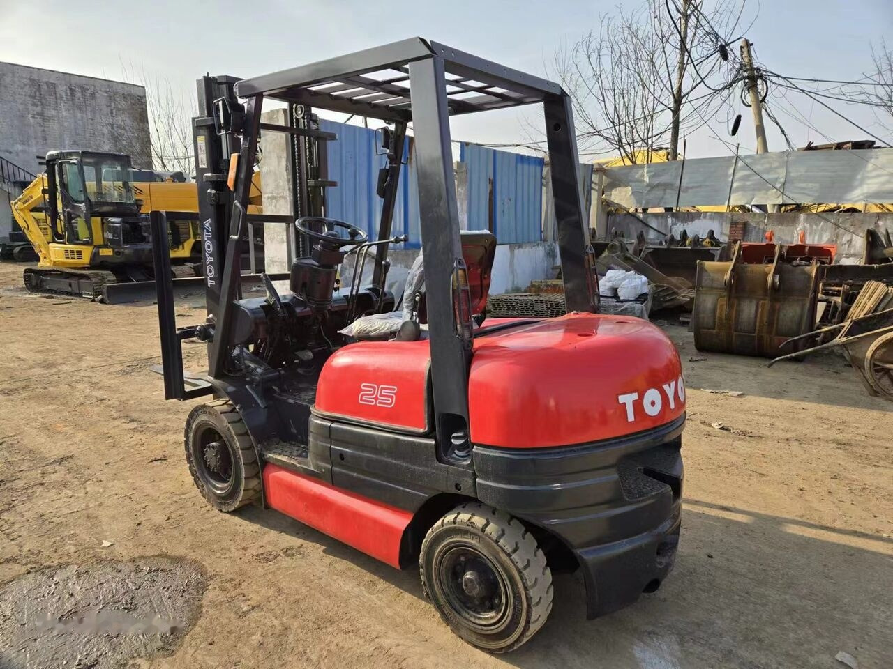 Toyota FD25 - Diesel forklift: picture 4 Toyota FD25 - Diesel forklift: picture 4
