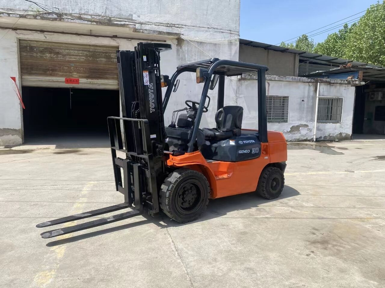 Toyota FD30 - Diesel forklift: picture 4 Toyota FD30 - Diesel forklift: picture 4