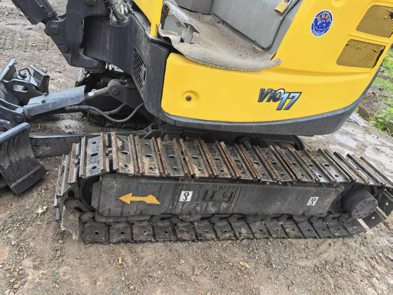 YANMAR Vio17 - Mini excavator: picture 2 YANMAR Vio17 - Mini excavator: picture 2