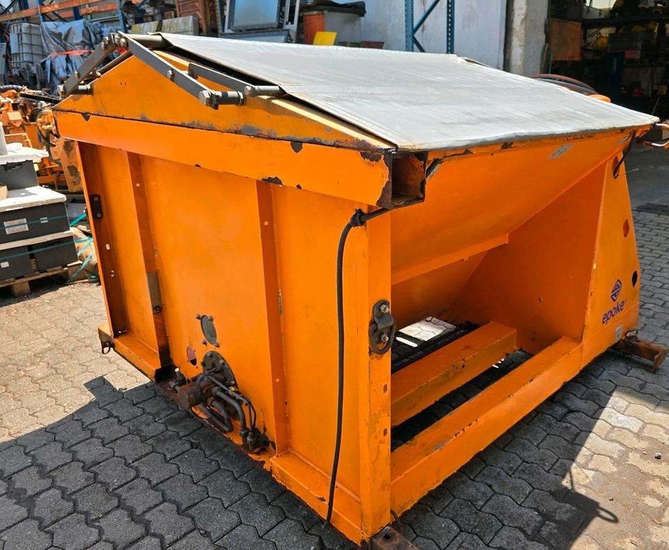 Epoke SH3101 Salzstreuer 1,6m3 Salzsilo passend für Fendt Xylon JCB Fasttrac Multicar Unimog Winterdienst Aufbaustreuer Streuautomat Schmidt Küpper-Weisser - Sand/ Salt spreader: picture 5 Epoke SH3101 Salzstreuer 1,6m3 Salzsilo passend für Fendt Xylon JCB Fasttrac Multicar Unimog Winterdienst Aufbaustreuer Streuautomat Schmidt Küpper-Weisser - Sand/ Salt spreader: picture 5