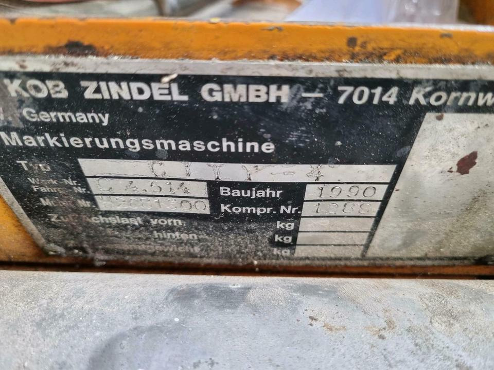 Zindel City Markierungsmaschine Strassenmarkierumg - Asphalt machine: picture 5 Zindel City Markierungsmaschine Strassenmarkierumg - Asphalt machine: picture 5