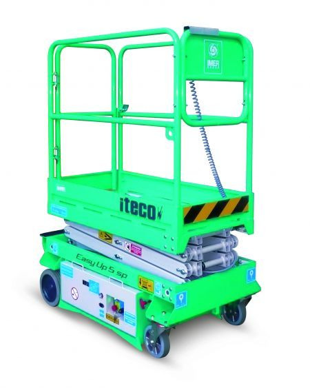 IMER GROUP Easy UP 5 Nowy Mini podnośnik nożycowy - Scissor lift: picture 5 IMER GROUP Easy UP 5 Nowy Mini podnośnik nożycowy - Scissor lift: picture 5