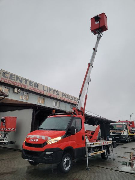 Truck mounted aerial platform Iveco Iveco Daily 35S11 podnośnik koszowy 20 m Multitel MX200: picture 11