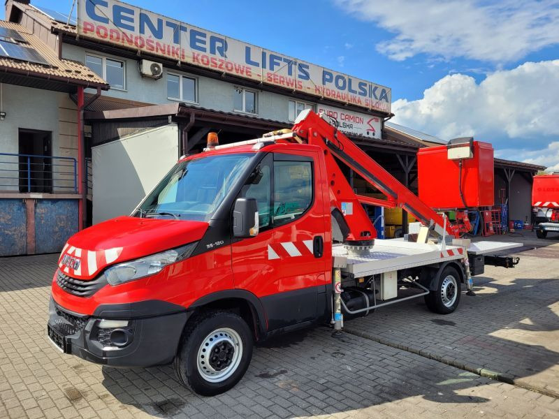 Iveco Iveco Daily 35S12 podnośnik koszowy 16 m GSR E169TR - Truck mounted aerial platform: picture 1 Iveco Iveco Daily 35S12 podnośnik koszowy 16 m GSR E169TR - Truck mounted aerial platform: picture 1