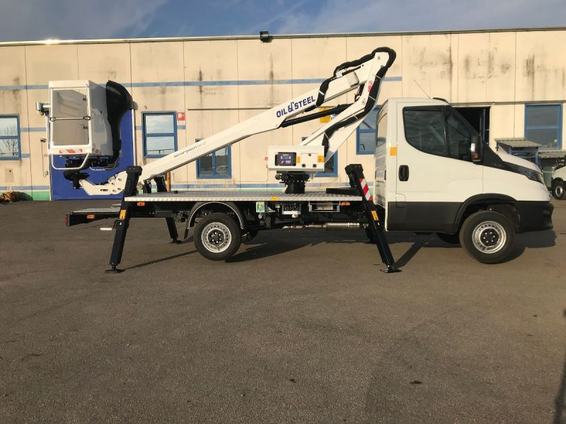 New Truck mounted aerial platform Oil&Steel Scorpion 1812 podnośnik koszowy 18 m zamontowany na Iveco Daily: picture 19