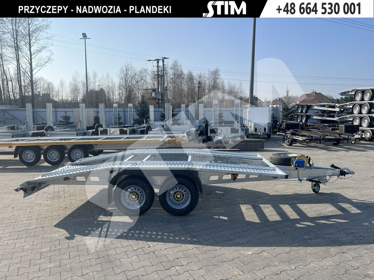 Stim L22/PS-TS/41-27SK - Autotransporter trailer: picture 2 Stim L22/PS-TS/41-27SK - Autotransporter trailer: picture 2