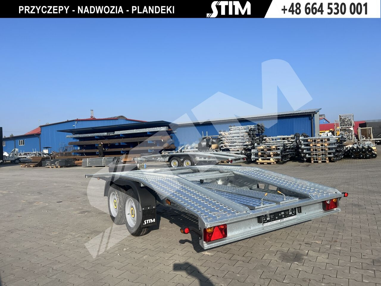 Stim L22/PS-TS/41-27SK - Autotransporter trailer: picture 5 Stim L22/PS-TS/41-27SK - Autotransporter trailer: picture 5