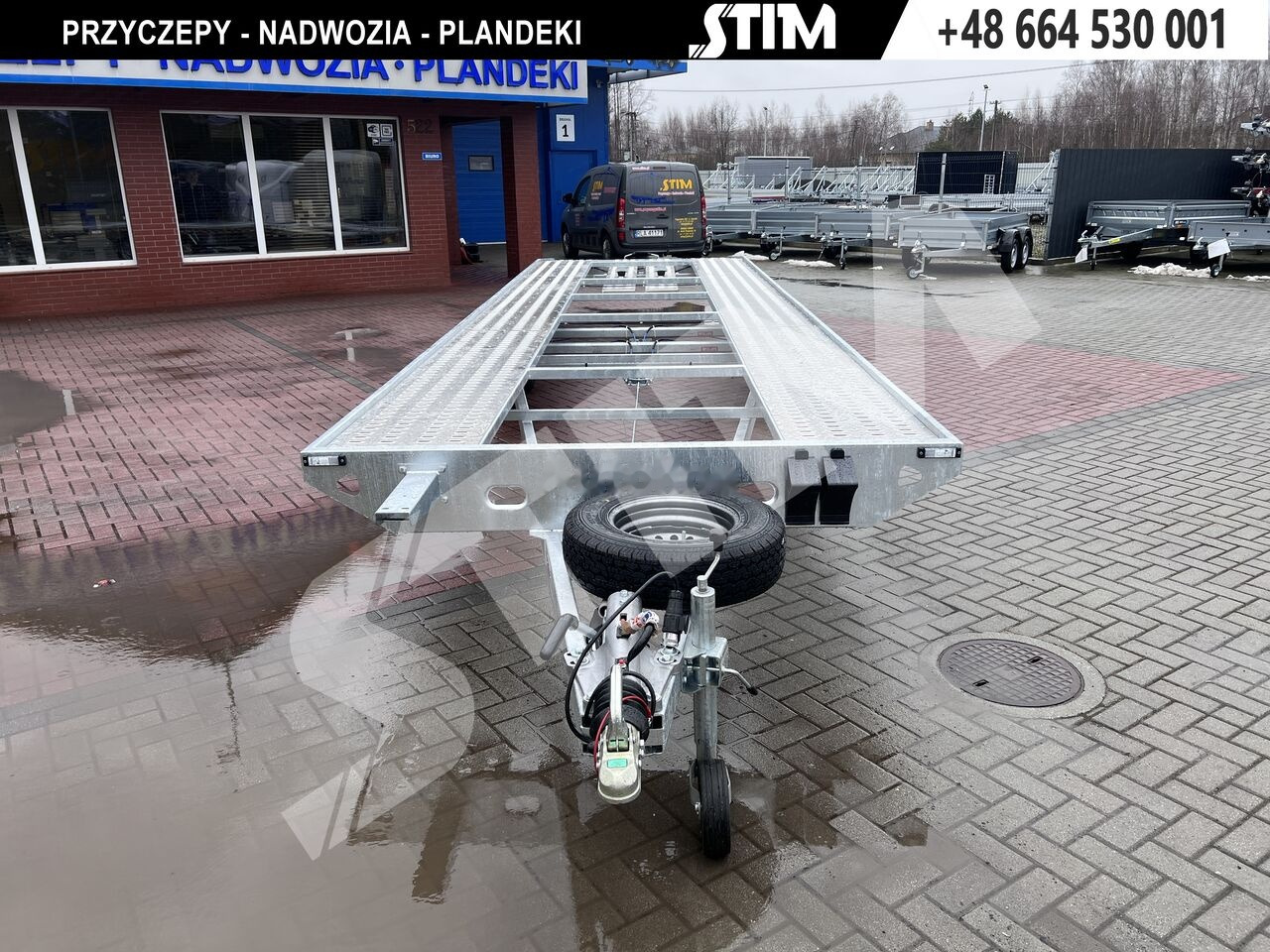 Stim L23/PP-TS/85-35S-RY - Autotransporter trailer: picture 4 Stim L23/PP-TS/85-35S-RY - Autotransporter trailer: picture 4