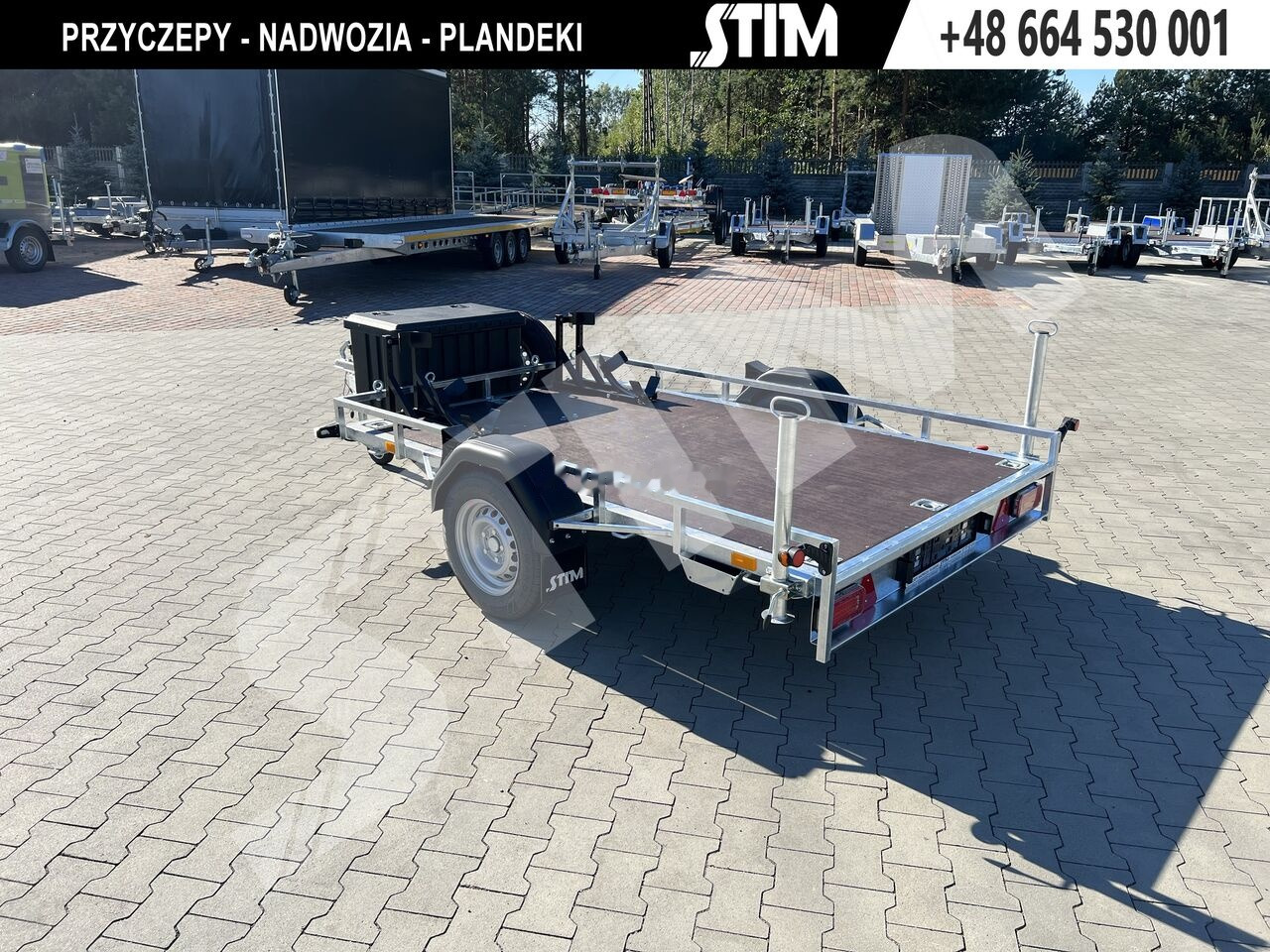 Stim S11-075/2616 Przyczpa pod 2 motocykle - Motorcycle trailer: picture 5 Stim S11-075/2616 Przyczpa pod 2 motocykle - Motorcycle trailer: picture 5