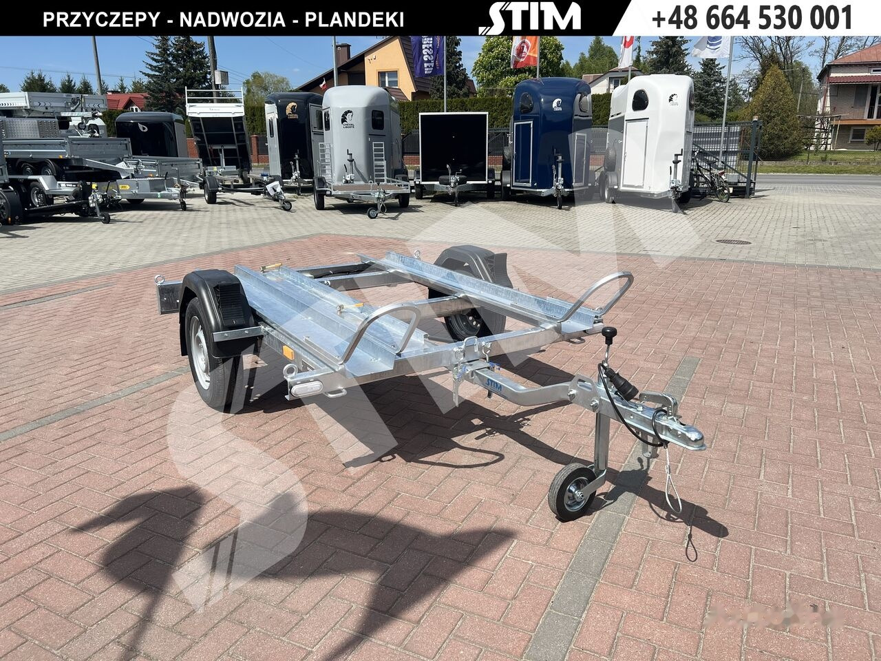 Stim S11-MQ/750 - Motorcycle trailer: picture 1 Stim S11-MQ/750 - Motorcycle trailer: picture 1