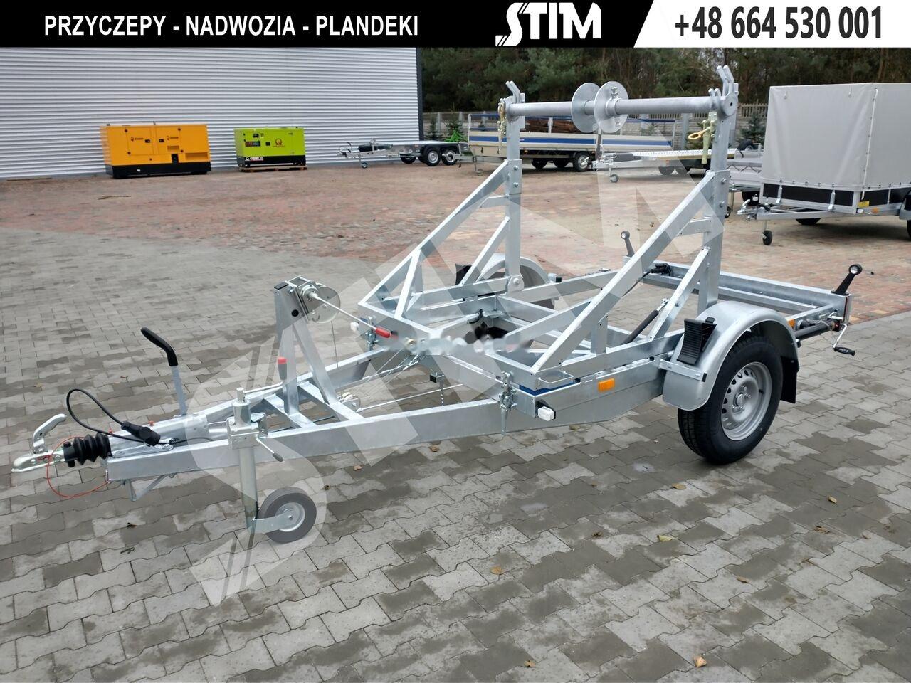 Stim S21/KB-13WR - Cable drum trailer: picture 5 Stim S21/KB-13WR - Cable drum trailer: picture 5