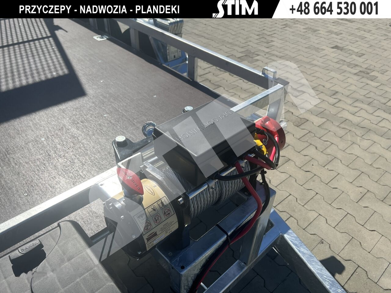 New Plant trailer Stim S22/KP-KN/30-35 + wciągarka elektryczna: picture 13