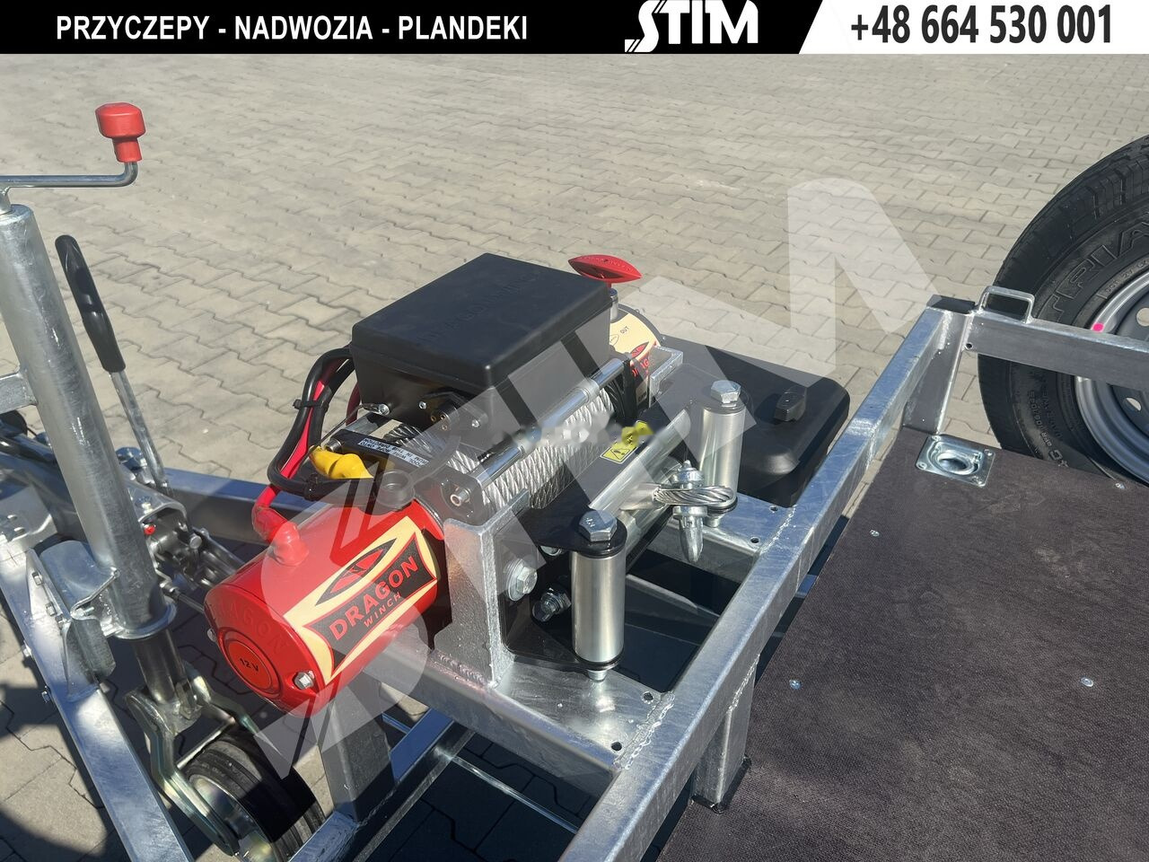 New Plant trailer Stim S22/KP-KN/30-35 + wciągarka elektryczna: picture 15