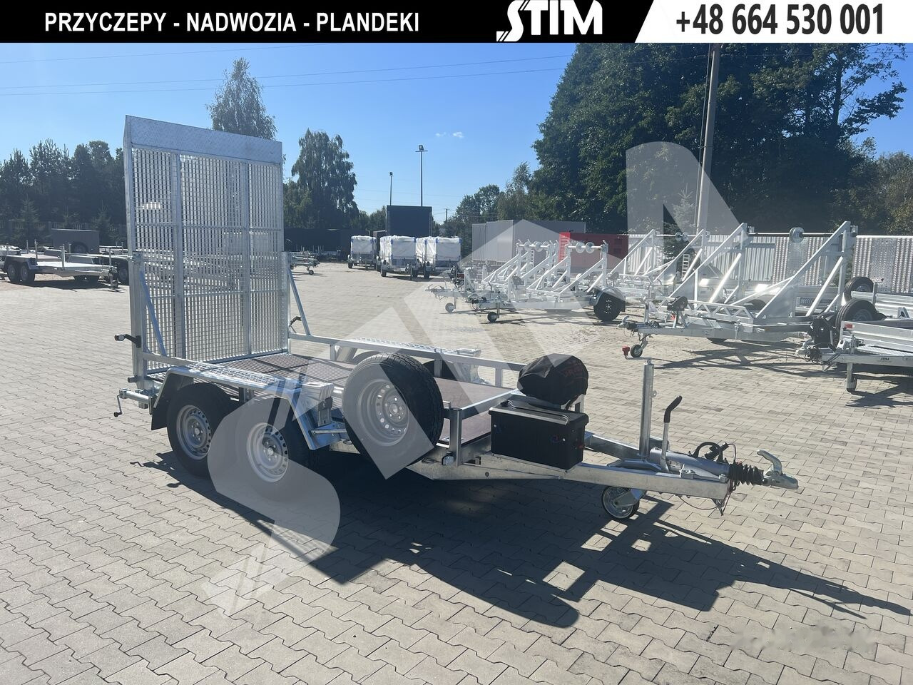 New Plant trailer Stim S22/KP-KN/30-35 + wciągarka elektryczna: picture 7