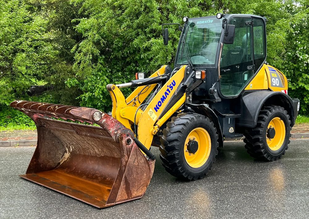 Wheel loader Komatsu Ładowarka KOMATSU WA 90 STAN IDEALNY: picture 12