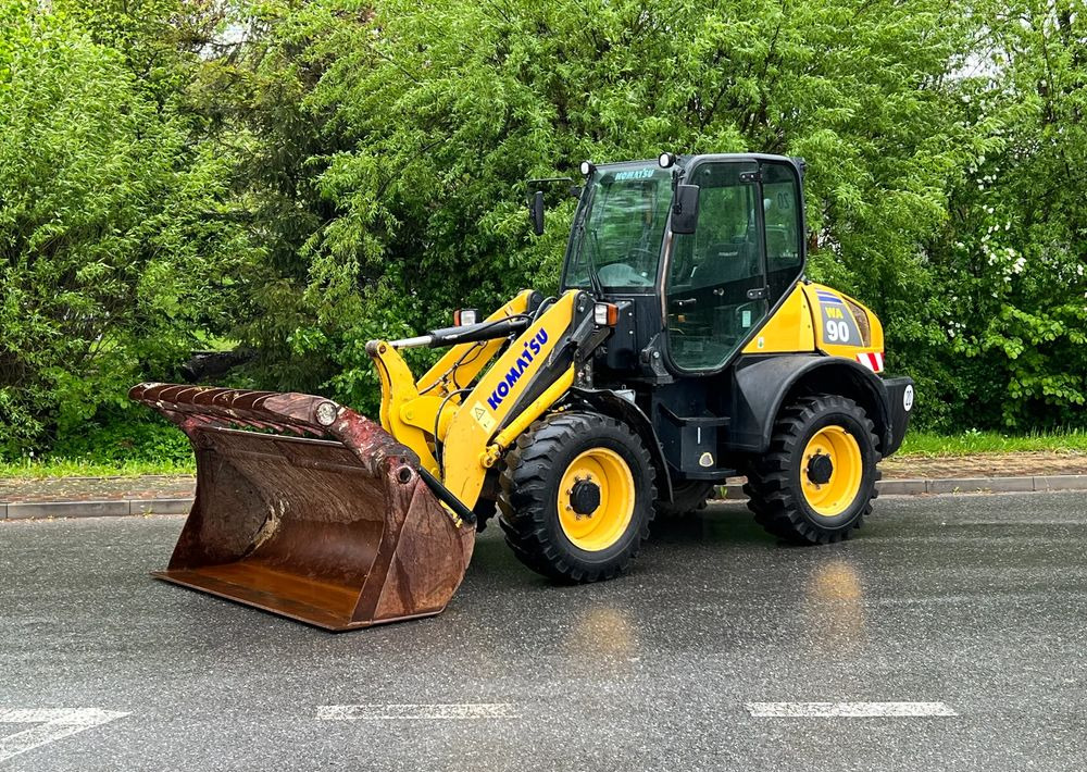 Wheel loader Komatsu Ładowarka KOMATSU WA 90 STAN IDEALNY: picture 11