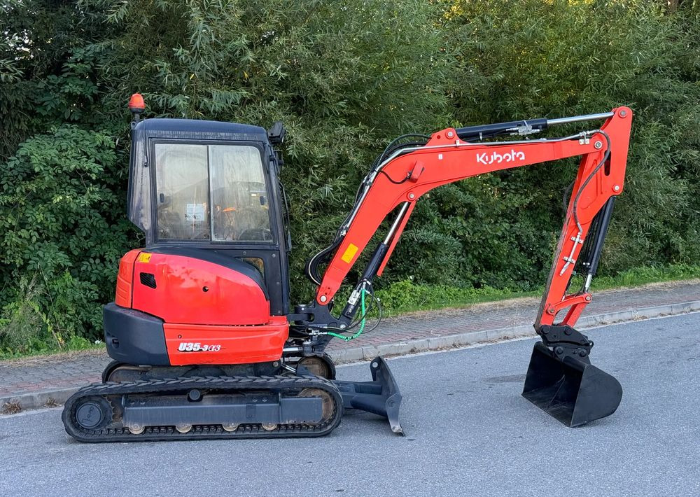 Mini excavator Kubota * Sprowadzona * Minikoparka * Kubota U 35-3&3 * 3.5 Ton *: picture 6 Mini excavator Kubota * Sprowadzona * Minikoparka * Kubota U 35-3&3 * 3.5 Ton *: picture 6