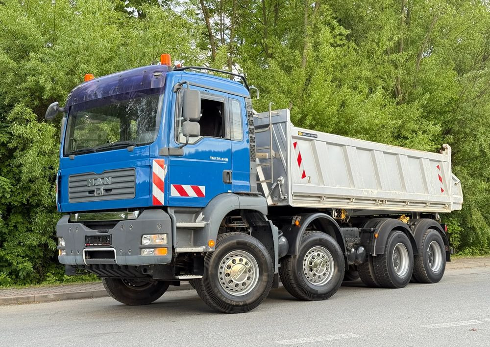 MAN * Kiper Meiller * Wywrotka * 35-440 *  MAN TGA 8X4 * Stan Perfekcyjny * - Tipper: picture 3 MAN * Kiper Meiller * Wywrotka * 35-440 *  MAN TGA 8X4 * Stan Perfekcyjny * - Tipper: picture 3