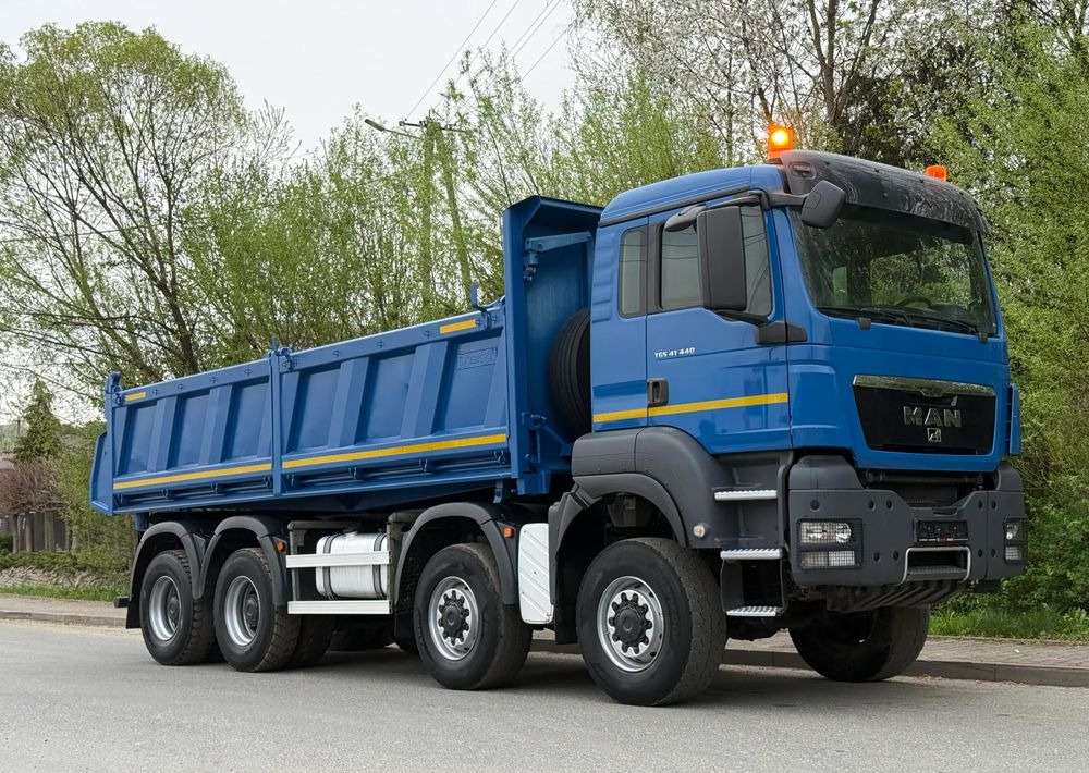 MAN * Kiper * Wywrotka * 35-440 *  MAN TGS *  8X8 * Bordmatic * Bardzo Dobry Stan - Tipper: picture 2 MAN * Kiper * Wywrotka * 35-440 *  MAN TGS *  8X8 * Bordmatic * Bardzo Dobry Stan - Tipper: picture 2
