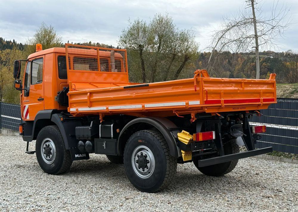 Tipper MAN * MAN 10-220 * Wywrotka Kiper Meiller * 4x4 * Zimowe Utrzymanie * Unimog *: picture 10 Tipper MAN * MAN 10-220 * Wywrotka Kiper Meiller * 4x4 * Zimowe Utrzymanie * Unimog *: picture 10