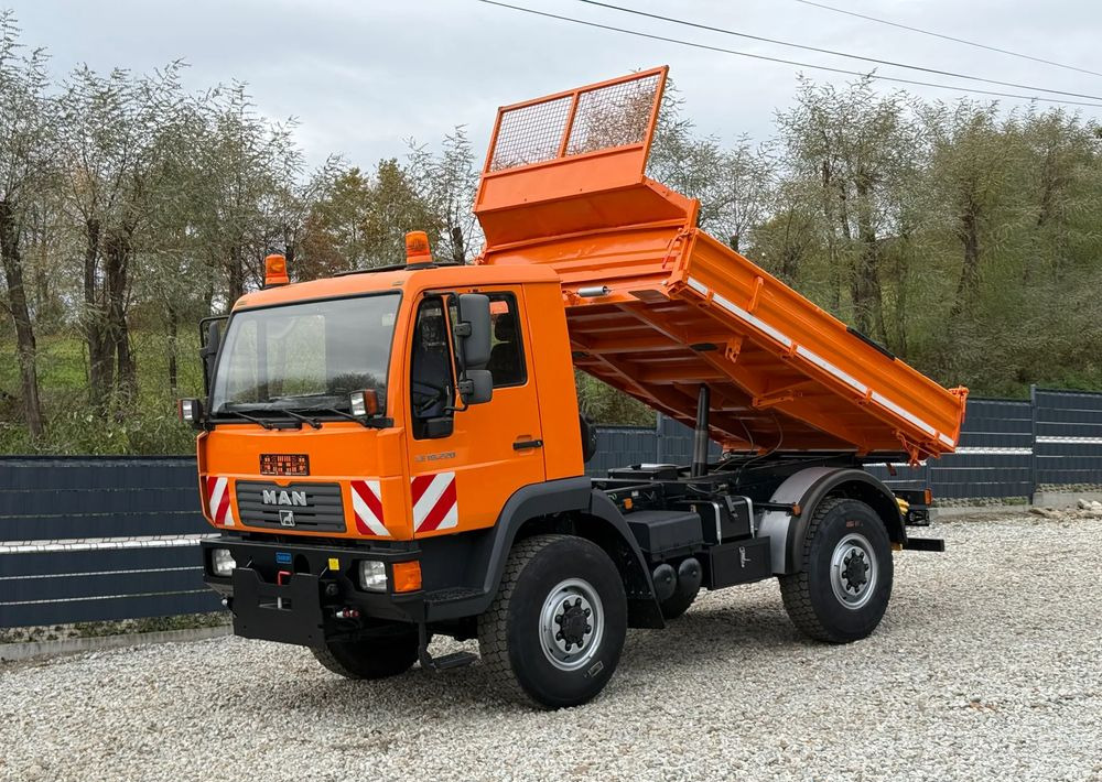 Tipper MAN * MAN 10-220 * Wywrotka Kiper Meiller * 4x4 * Zimowe Utrzymanie * Unimog *: picture 13 Tipper MAN * MAN 10-220 * Wywrotka Kiper Meiller * 4x4 * Zimowe Utrzymanie * Unimog *: picture 13