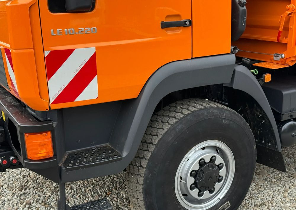 Tipper MAN * MAN 10-220 * Wywrotka Kiper Meiller * 4x4 * Zimowe Utrzymanie * Unimog *: picture 7 Tipper MAN * MAN 10-220 * Wywrotka Kiper Meiller * 4x4 * Zimowe Utrzymanie * Unimog *: picture 7