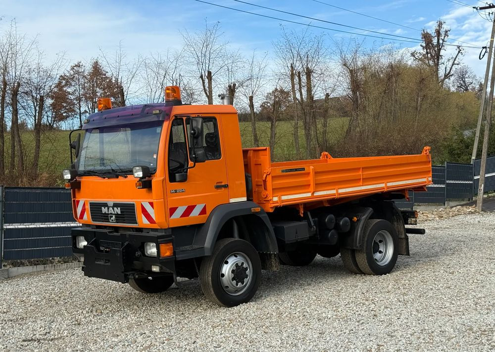 MAN * MAN 14-220 * Kiper Wywrotka Meiller * 4x4 * Zimowe Utrzymanie * Unimog * - Tipper: picture 2 MAN * MAN 14-220 * Kiper Wywrotka Meiller * 4x4 * Zimowe Utrzymanie * Unimog * - Tipper: picture 2