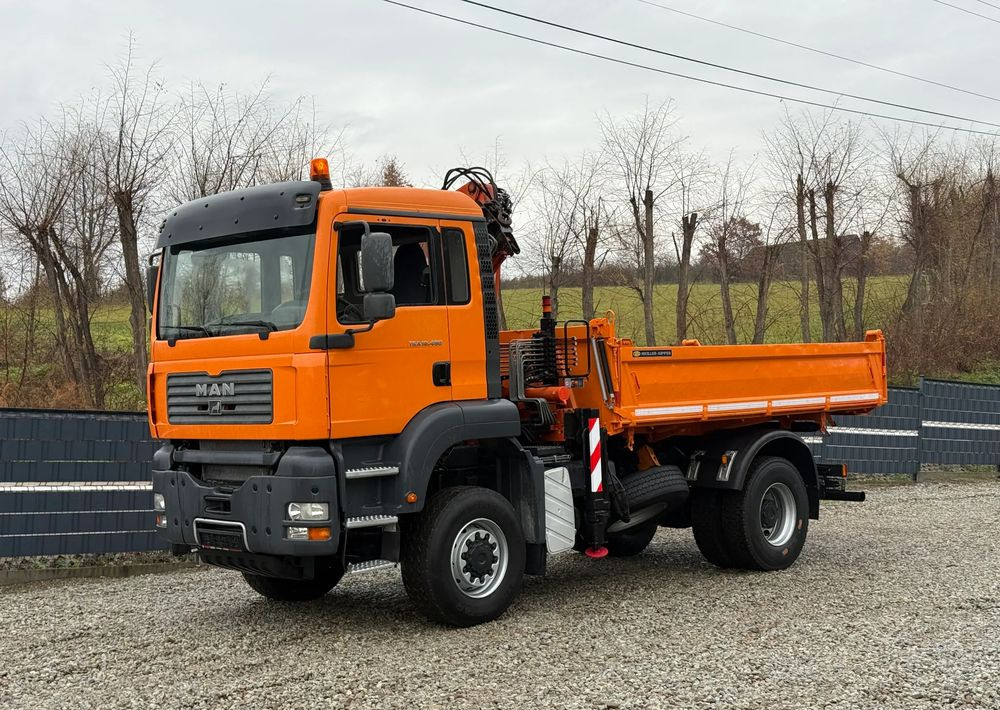 MAN * MAN 18 480 * KIPER WYWROTKA * 4x4 * HDS ATLAS 85* STAN BARDZO DOBRY * Sprowadzony - Tipper: picture 2 MAN * MAN 18 480 * KIPER WYWROTKA * 4x4 * HDS ATLAS 85* STAN BARDZO DOBRY * Sprowadzony - Tipper: picture 2