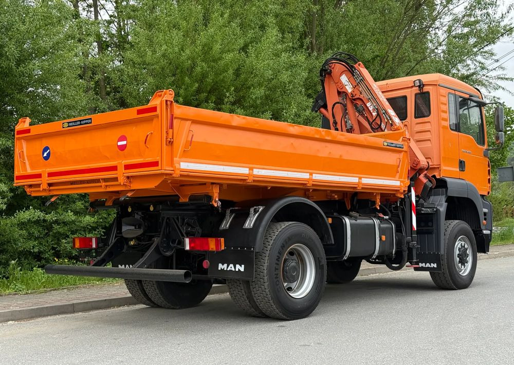 Tipper MAN * MAN 18 480 * KIPER WYWROTKA * 4x4 * HDS ATLAS 85* STAN BARDZO DOBRY * Sprowadzony: picture 12