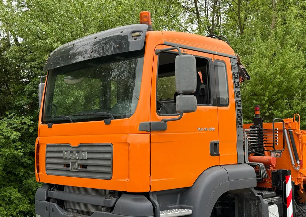 Tipper MAN * MAN 18 480 * KIPER WYWROTKA * 4x4 * HDS ATLAS 85* STAN BARDZO DOBRY * Sprowadzony: picture 17