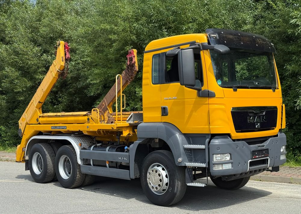 MAN * Sprowadzony * MAN TGS * 6x4 * Bramowiec * Bardzo Dobry Stan * Meiller Kiper * - Skip loader truck: picture 3 MAN * Sprowadzony * MAN TGS * 6x4 * Bramowiec * Bardzo Dobry Stan * Meiller Kiper * - Skip loader truck: picture 3