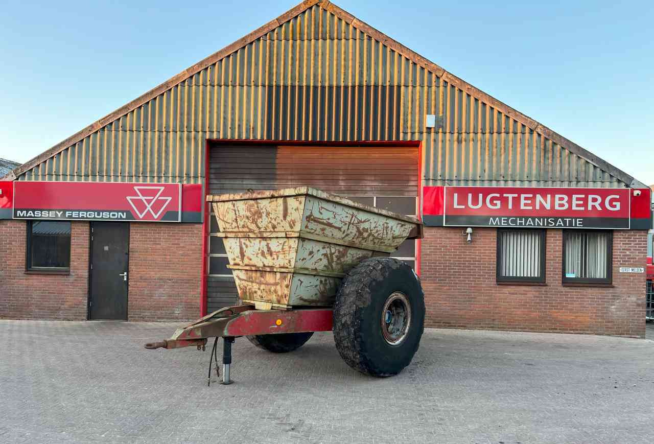 Gronddumper, zandkipper, enkelas, landbouwtransport - Farm tipping trailer/ Dumper: picture 1 Gronddumper, zandkipper, enkelas, landbouwtransport - Farm tipping trailer/ Dumper: picture 1