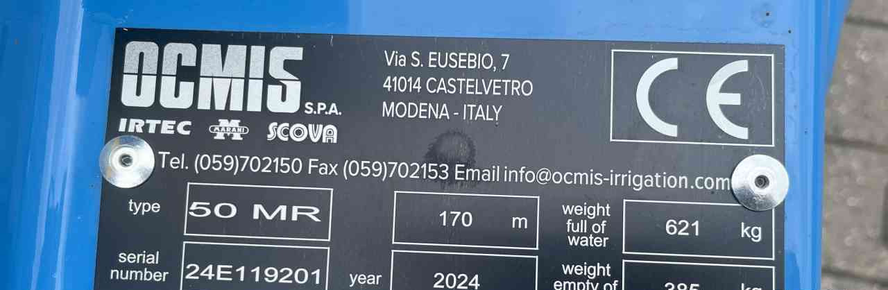 Ocmis MR 50-170 Micro rain beregeningshaspel diversen. - Irrigation system: picture 5 Ocmis MR 50-170 Micro rain beregeningshaspel diversen. - Irrigation system: picture 5