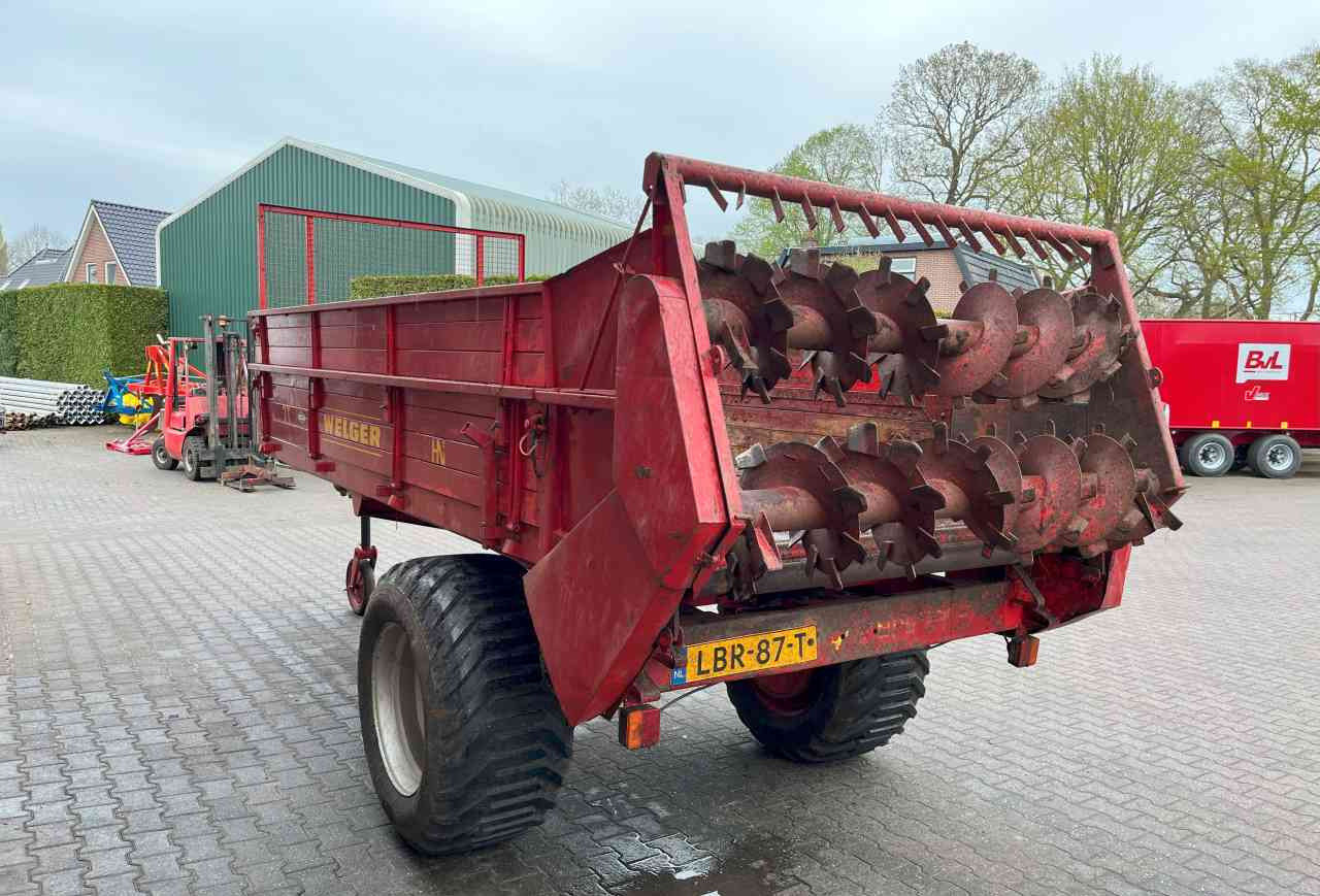 Welger LS 300 mestverspreider, mestwagen, meststrooier, vaste mest, mestverwerking - Manure spreader: picture 4 Welger LS 300 mestverspreider, mestwagen, meststrooier, vaste mest, mestverwerking - Manure spreader: picture 4
