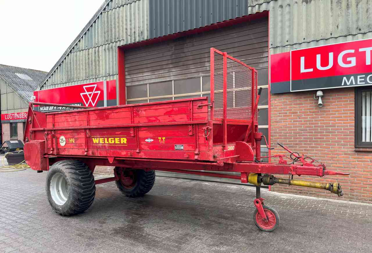 Welger LS 300 mestverspreider, mestwagen, meststrooier, vaste mest, mestverwerking - Manure spreader: picture 2 Welger LS 300 mestverspreider, mestwagen, meststrooier, vaste mest, mestverwerking - Manure spreader: picture 2