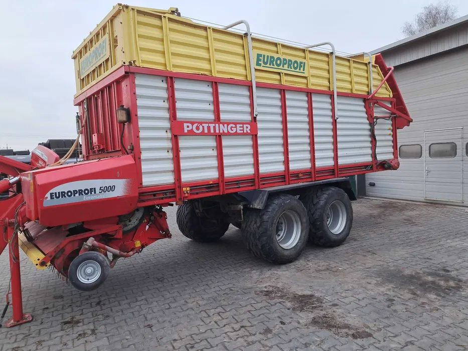 Przyczepa samozbierająca Pottinger Europrofi 5000 - Forage wagon: picture 1 Przyczepa samozbierająca Pottinger Europrofi 5000 - Forage wagon: picture 1