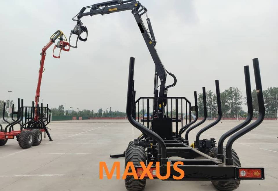 NEW MAXUS 14 TON Trailer 7.8m Crane Warranty up to 10 YEARS | НОВА Прицепа 14 ТОН Кран 7,8 м MAXUS Гарантія до 10 РОКІВ - Forestry trailer: picture 2 NEW MAXUS 14 TON Trailer 7.8m Crane Warranty up to 10 YEARS | НОВА Прицепа 14 ТОН Кран 7,8 м MAXUS Гарантія до 10 РОКІВ - Forestry trailer: picture 2