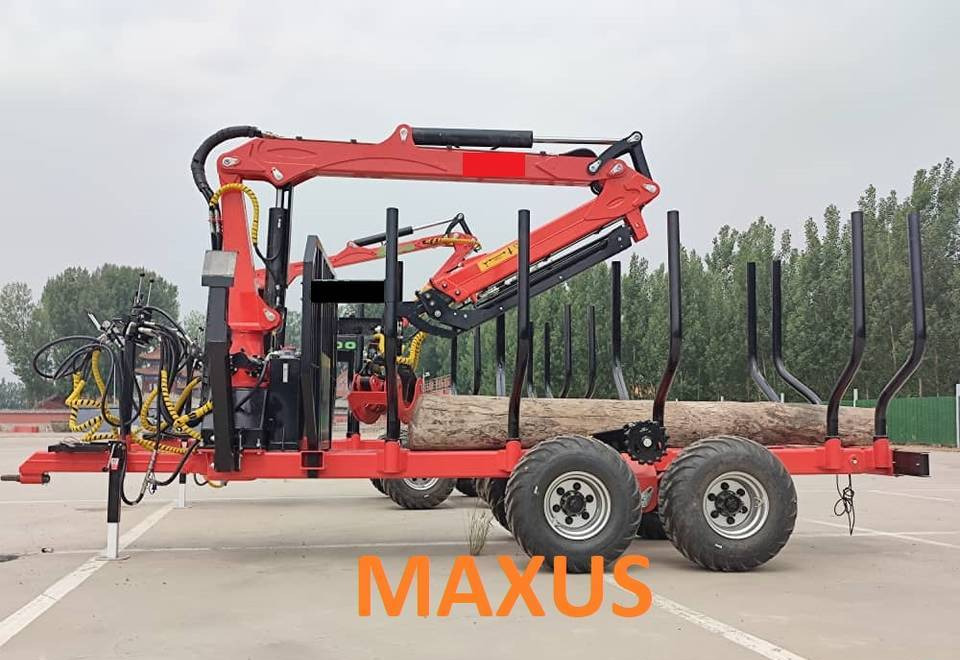 NEW MAXUS 14 TON Trailer 7.8m Crane Warranty up to 10 YEARS | НОВА Прицепа 14 ТОН Кран 7,8 м MAXUS Гарантія до 10 РОКІВ - Forestry trailer: picture 3 NEW MAXUS 14 TON Trailer 7.8m Crane Warranty up to 10 YEARS | НОВА Прицепа 14 ТОН Кран 7,8 м MAXUS Гарантія до 10 РОКІВ - Forestry trailer: picture 3