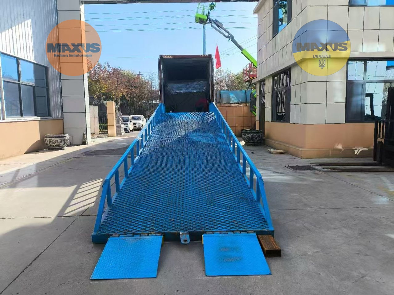 Leasing of maxus NEW mobile loading ramp with a capacity of 10 tons maxus NEW mobile loading ramp with a capacity of 10 tons: picture 7