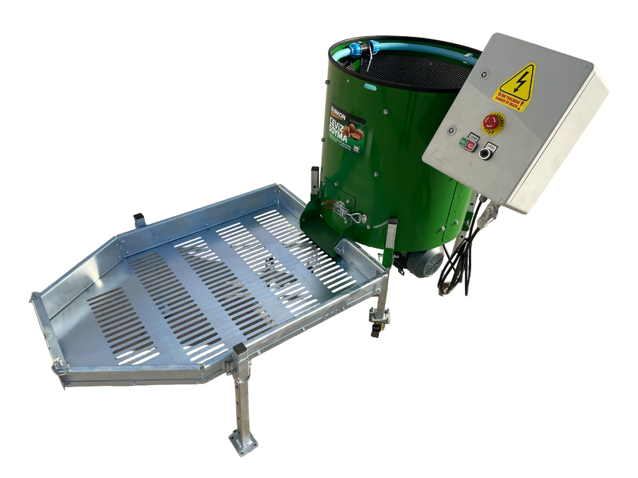 Burkon 190LT 80kg Devir Ayarlı (Rendeli) Ceviz Soyma Makinesi - Food processing equipment: picture 1 Burkon 190LT 80kg Devir Ayarlı (Rendeli) Ceviz Soyma Makinesi - Food processing equipment: picture 1