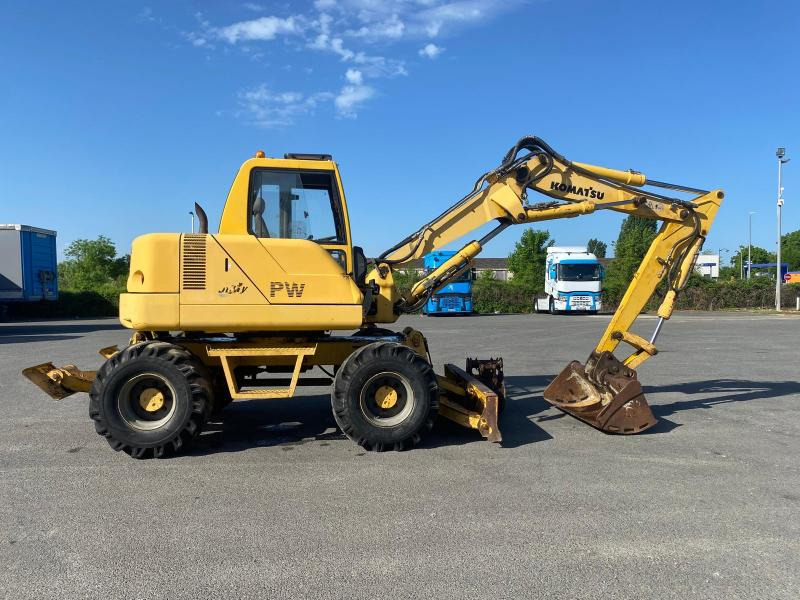 Komatsu PW95 - Wheel excavator: picture 5 Komatsu PW95 - Wheel excavator: picture 5