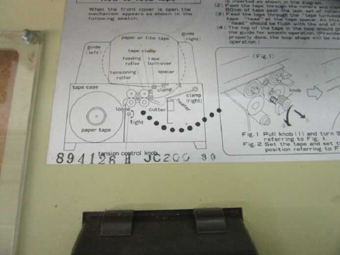 BANDEROLIERMASCHINE TANNER JC200 80 - Packaging machinery: picture 4 BANDEROLIERMASCHINE TANNER JC200 80 - Packaging machinery: picture 4