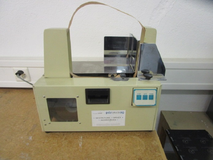 BANDEROLIERMASCHINE TANNER JC200 80 - Packaging machinery: picture 1 BANDEROLIERMASCHINE TANNER JC200 80 - Packaging machinery: picture 1