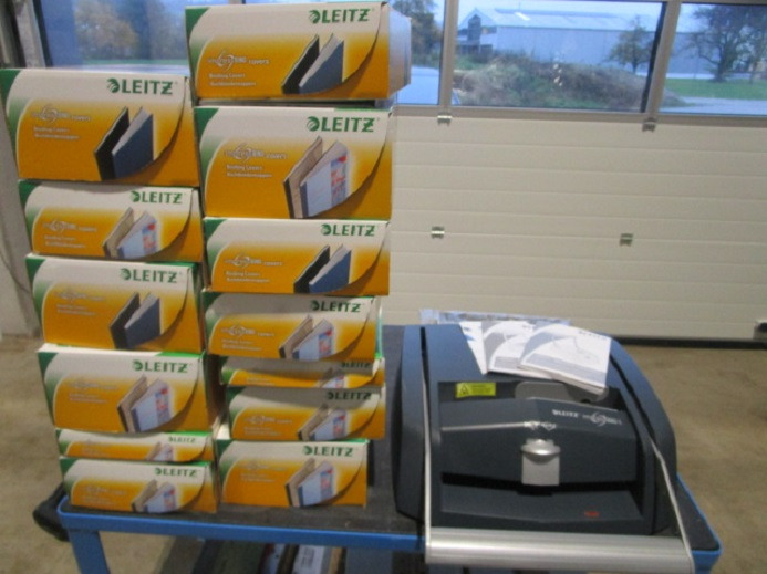BINDEGERÄT LEITZ impressBIND 280 mit Entbinder - Printing machinery: picture 3 BINDEGERÄT LEITZ impressBIND 280 mit Entbinder - Printing machinery: picture 3