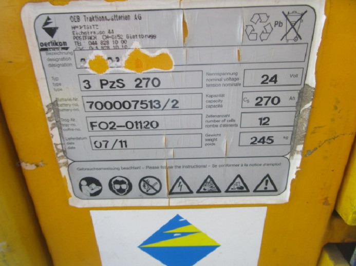 ELEKTRO HUBAMEISE STÖCKLIN 3 PzS 270 - Printing machinery: picture 3 ELEKTRO HUBAMEISE STÖCKLIN 3 PzS 270 - Printing machinery: picture 3