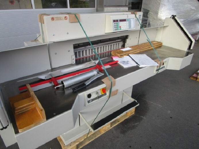 Paper cutting machine IDEAL 7225-55 EC3 LT: picture 9