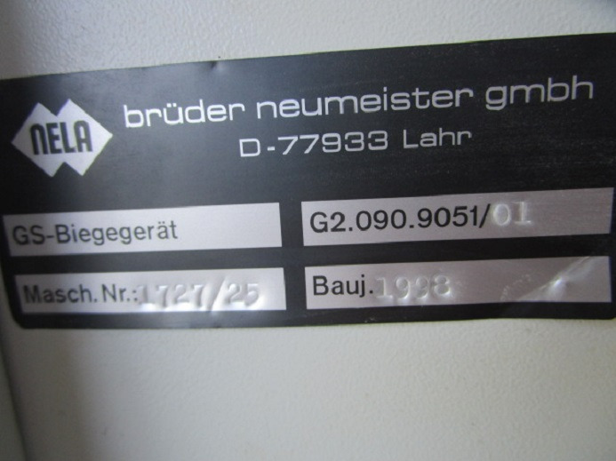 PLATTENBIEGEGERÄT G2.090.9051/01 FÜR SM52 - Printing machinery: picture 5 PLATTENBIEGEGERÄT G2.090.9051/01 FÜR SM52 - Printing machinery: picture 5