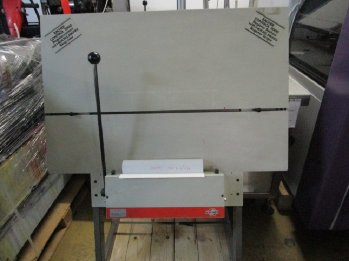 PLATTENSTANZE BACHER CONTROL 2000 - Printing machinery: picture 1 PLATTENSTANZE BACHER CONTROL 2000 - Printing machinery: picture 1