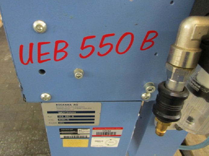 ÜBERFÜHRUNG BOGRAMA UEB 550B - Printing machinery: picture 3 ÜBERFÜHRUNG BOGRAMA UEB 550B - Printing machinery: picture 3