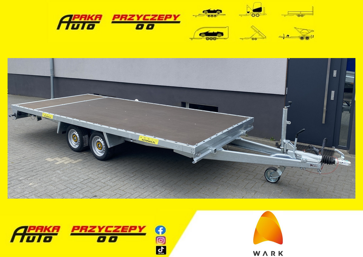 PRZYCZEPA PLATFORMOWA 5X2 WARK DMC 3500 / WARK PLATFORM TRAILER 5X2 DMC 3500 - Dropside/ Flatbed trailer: picture 1 PRZYCZEPA PLATFORMOWA 5X2 WARK DMC 3500 / WARK PLATFORM TRAILER 5X2 DMC 3500 - Dropside/ Flatbed trailer: picture 1